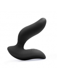 Черный вибромассажер простаты 3,5’’ Curve P-spot Massager - 12 см. - Erokay - в Челябинске купить с доставкой