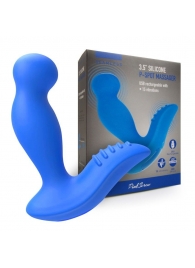 Синий вибромассажер простаты 3,5’’ P-spot Massager - 12,5 см. - Erokay - в Челябинске купить с доставкой