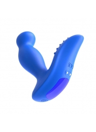 Синий вибромассажер простаты 3,5’’ P-spot Massager - 12,5 см. - Erokay - в Челябинске купить с доставкой
