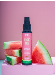 Гель Lick Me с согревающим эффектом и ароматом арбуза - 50 мл. - INTT - купить с доставкой в Челябинске