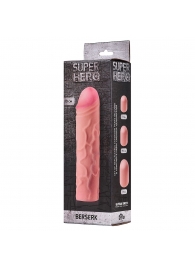 Фаллоудлинитель SUPER HERO Bersek - 19,5 см. - Lola Games - в Челябинске купить с доставкой