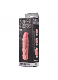 Фаллоудлинитель SUPER HERO Sex Machine - 15,5 см. - Lola Games - в Челябинске купить с доставкой