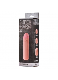 Фаллоудлинитель SUPER HERO Tempter - 16 см. - Lola Games - в Челябинске купить с доставкой