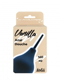 Черный анальный душ Anal Douche M - Lola Games - купить с доставкой в Челябинске