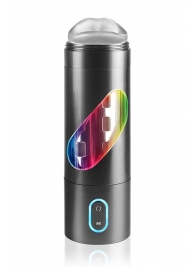 Перезаряжаемый мастурбатор-ротик Extreme Toyz Rechargeable Roto-Bator Mouth - Pipedream - в Челябинске купить с доставкой