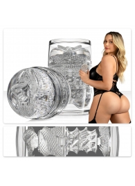 Прозрачный двусторонний мастурбатор Fleshlight Quickshot Mia Malkova - Fleshlight - в Челябинске купить с доставкой