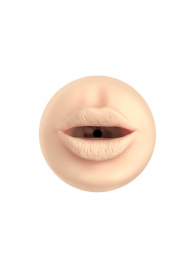 Телесный мастурбатор-ротик Feel Stroker Mouth - Kiiroo - в Челябинске купить с доставкой