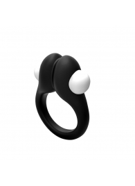 Черное эрекционное кольцо Zippy Vibrating Ring With Bullet - Adrien Lastic - в Челябинске купить с доставкой