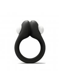 Черное эрекционное кольцо Zippy Vibrating Ring With Bullet - Adrien Lastic - в Челябинске купить с доставкой