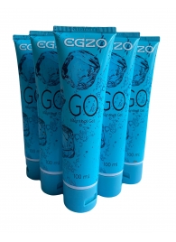 Набор из 5 пролонгирующих лубрикантов на водной основе Egzo Go (по 100 мл.) - EGZO - купить с доставкой в Челябинске