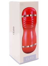 Двусторонний мастурбатор в колбе Cleo - вагина и ротик - Boys of Toys - в Челябинске купить с доставкой