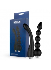 Набор из 2 насадок для анального душа Shower Douche Duo Kit - Nexus Range - купить с доставкой в Челябинске