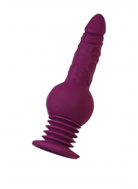 Фиолетовая мини-машина для секса Striker с пультом ДУ - 23,5 см. - ToyFa - купить с доставкой в Челябинске