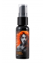 Гель с эффектом вибрации Volcano Of Passion со вкусом вишни - 25 мл. - Erotist Lubricants - купить с доставкой в Челябинске