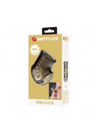 Дымчатая насадка на пенис и мошонку - Baile - в Челябинске купить с доставкой