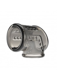 Дымчатая насадка на пенис и мошонку - Baile - в Челябинске купить с доставкой