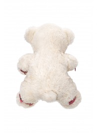 Бондажный набор: белый мишка с розовыми оковами и наручниками - Pecado - купить с доставкой в Челябинске