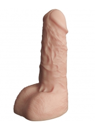 Телесный фаллоудлинитель с мошонкой Cock Next - 17 см. - LOVETOY (А-Полимер) - в Челябинске купить с доставкой