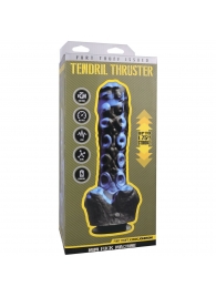 Черно-синяя мини-машина на присоске Tendril Thruster - 21,6 см. - Doc Johnson - купить с доставкой в Челябинске
