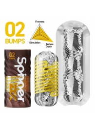 Мастурбатор Tenga Spinner DX 02 Bumps - Tenga - в Челябинске купить с доставкой