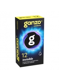Супертонкие презервативы Ganzo Invisible - 12 шт. - Ganzo - купить с доставкой в Челябинске