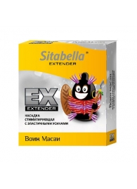 Стимулирующая насадка Sitabella Extender  Воин Масаи - Sitabella - купить с доставкой в Челябинске