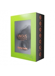 Черное эрекционное кольцо Lingus с вибрацией - Adrien Lastic - в Челябинске купить с доставкой