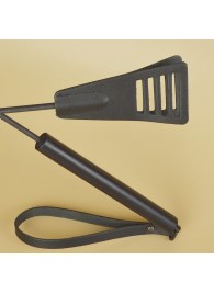 Черный кожаный стек «Сириус» - 60 см. - Sitabella - купить с доставкой в Челябинске