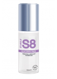 Лубрикант на водной основе S8 Glycerin Free без глицерина - 125 мл. - Stimul8 - купить с доставкой в Челябинске