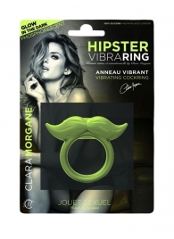 Люминесцентное эрекционное виброкольцо Hipster - Clara Morgane - в Челябинске купить с доставкой