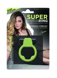 Люминесцентное эрекционное виброкольцо Super - Clara Morgane - в Челябинске купить с доставкой