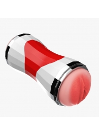 Двусторонний мастурбатор в колбе Power Grip Cup - вагина и ротик - Boys of Toys - в Челябинске купить с доставкой