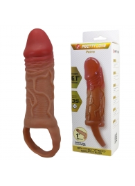 Реалистичная насадка на член Peirre - 15,5 см. - Baile - в Челябинске купить с доставкой