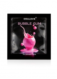 Саше съедобной оральной смазки OraLove с ароматом бабл-гам - 3 гр. - Биоритм - купить с доставкой в Челябинске