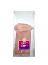 Телесный мастурбатор-вагина с фигурками на поверхности - LOVETOY (А-Полимер) - в Челябинске купить с доставкой