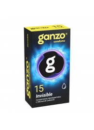 Супертонкие презервативы Ganzo Invisible - 15 шт. - Ganzo - купить с доставкой в Челябинске