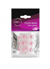 Прозрачная сквозная насадка на пенис с цветными шариками - Erowoman-Eroman - в Челябинске купить с доставкой