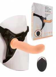 Женский вибрострапон со съемной насадкой и пультом ДУ - Erokay - купить с доставкой в Челябинске