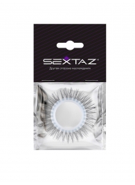 Круглое эрекционное кольцо с длинными «ресничками» - Sextaz - в Челябинске купить с доставкой