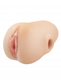 Телесный мастурбатор-вагина Pussy Pounder Squeeze Stroker - Pipedream - в Челябинске купить с доставкой