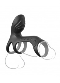 Черная насадка на пенис Ultimate Couples Cage Pro - Pipedream - в Челябинске купить с доставкой