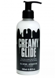 Лубрикант на водной основе Creamy Glide с консистенцией спермы - 250 мл. - Strap-on-me - купить с доставкой в Челябинске