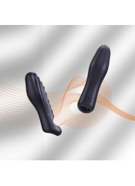 Сливовая силиконовая насадка на пенис с подхватом Manwan Ryzer - Manwan - в Челябинске купить с доставкой