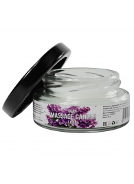 Массажная свеча «Сирень» - 50 мл. - SGAN - купить с доставкой в Челябинске