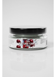 Массажная свеча «Спелая вишня» - 50 мл. - SGAN - купить с доставкой в Челябинске