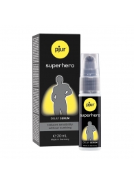 Пролонгатор-сыворотка pjur Superhero Delay Serum - 20 мл. - Pjur - купить с доставкой в Челябинске