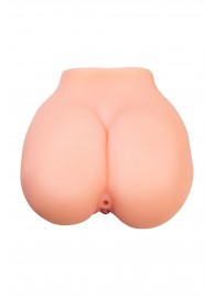 Реалистичный мастурбатор в форме попки с 2 любовными входами - No Name - в Челябинске купить с доставкой