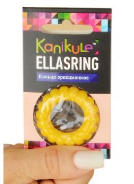 Цветное рельефное эрекционное кольцо Ellasring - Sitabella - в Челябинске купить с доставкой