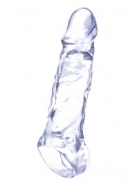 Прозрачная насадка-удлинитель Length Enhancer с подхватом - 16 см. - NMC - в Челябинске купить с доставкой