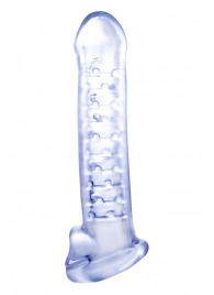 Прозрачная насадка-удлинитель Stretchy Touch - 18 см. - NMC - в Челябинске купить с доставкой